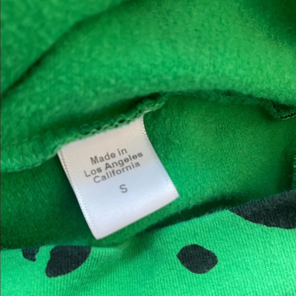 Clare V. Green Cheetah Spotted Hoodie - Picture 13 of 14